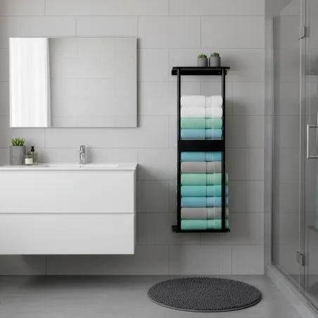 Towel rack 32 x 14 x 76 cm HG0074